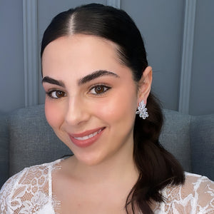 Decima Bridal Earrings Earrings - Glamour Stud    