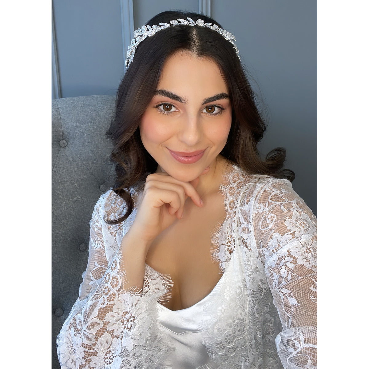 Limar Crystal Headband Hair Accessories - Headbands,Tiara