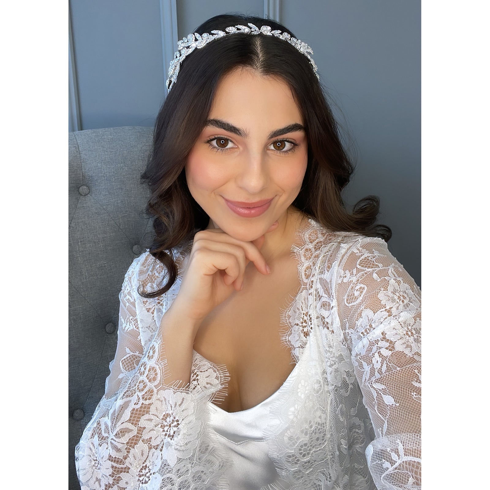 Limar Crystal Headband Hair Accessories - Headbands,Tiara