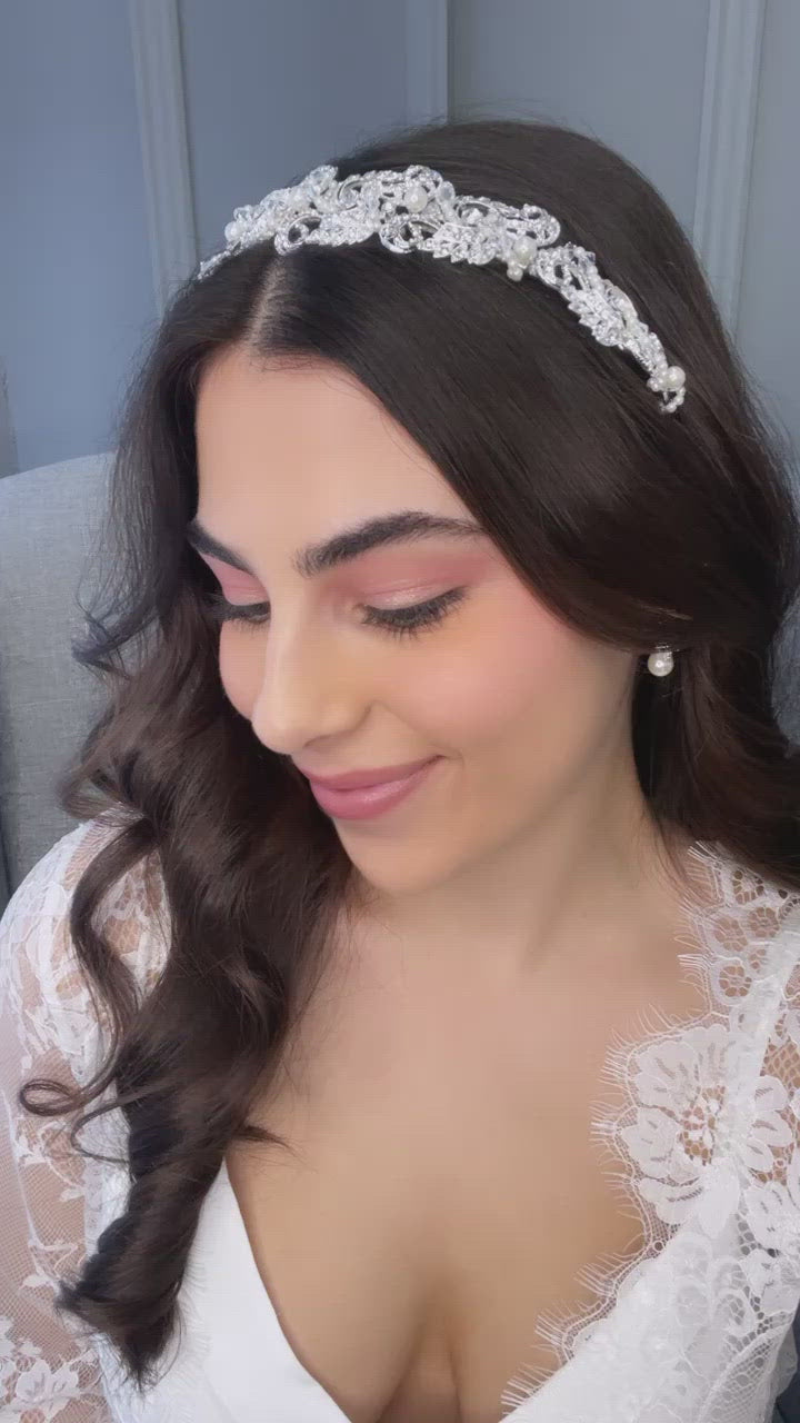 Oriana Crystal Bridal Headband