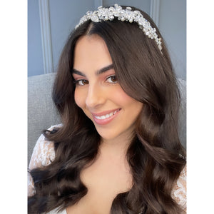 Nikita Bridal Headband Hair Accessories - Headbands,Tiara    
