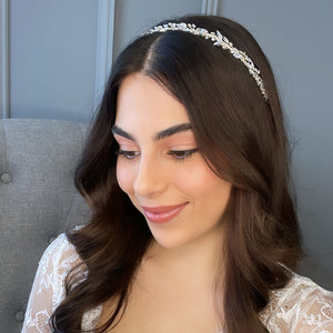 Elissa Bridal Headband Hair Accessories - Headbands,Tiara    