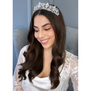 Jules Bridal Tiara Hair Accessories - Tiara & Crown    