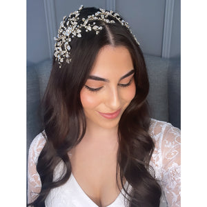 Cally Bridal Headpiece Hair Accessories - Headpieces  Gold  