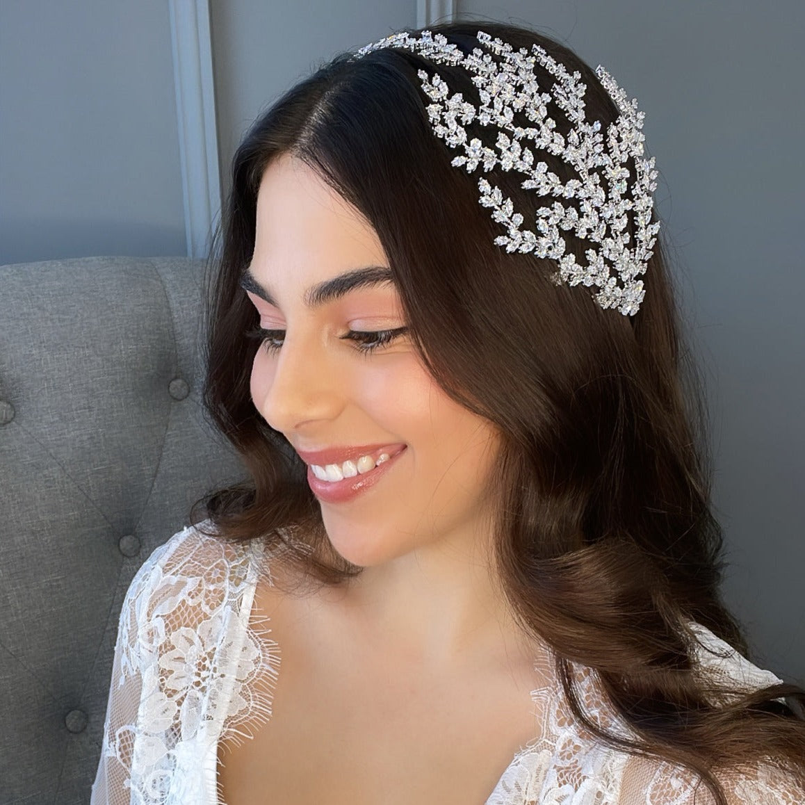 Kelsey Bridal Headpiece Hair Accessories - Headpieces