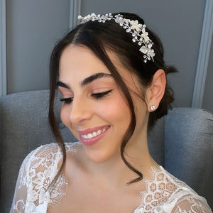 Fabienne Bridal Headband Hair Accessories - Headbands,Tiara    