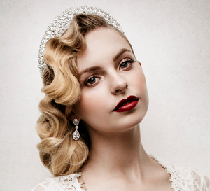 Ange Bridal Crown Hair Accessories - Tiara & Crown    