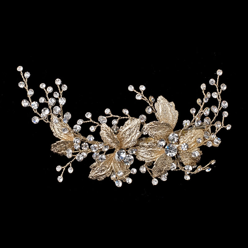 Ahana Crystal Bridal Clip Hair Accessories - Hair Clip