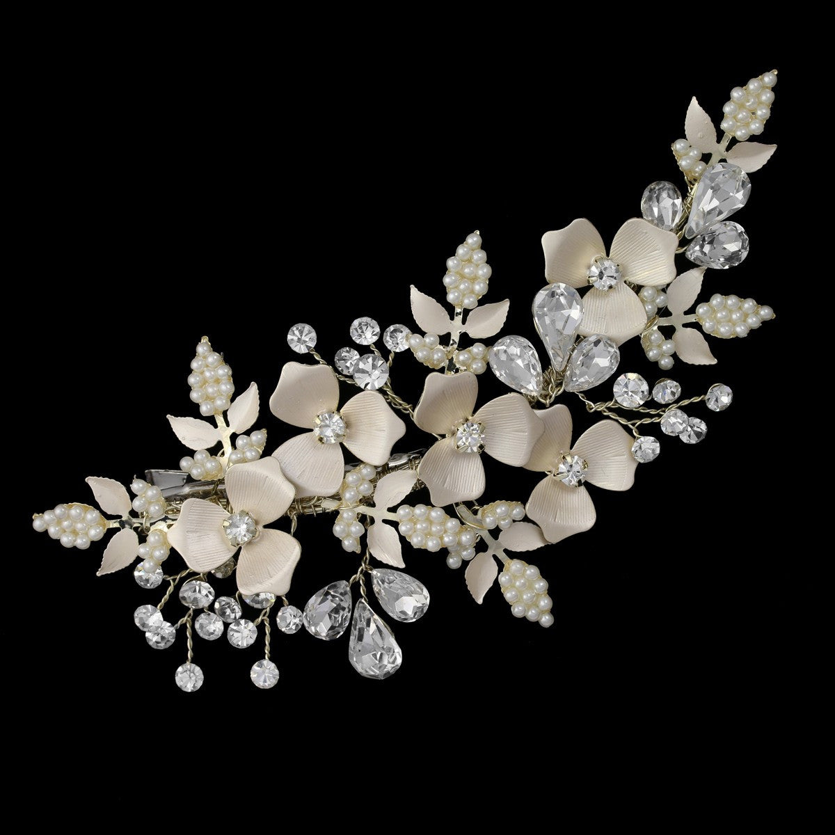 Alanda Crystal Bridal Hair Clip Hair Accessories - Hair Clip