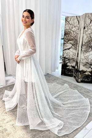 Alessandra Bridal Luxury Robe Bridal Lingerie - Robe    