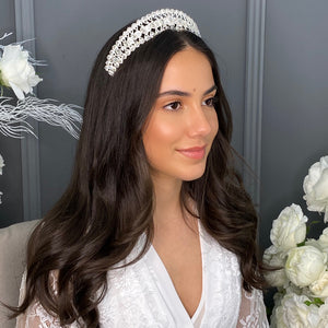 Ange Bridal Crown Hair Accessories - Tiara & Crown    