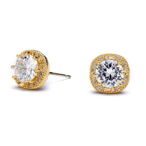 Angel Bridal Earrings Earrings - Classic Stud  Gold  