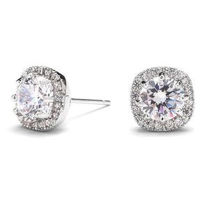 Angel Bridal Earrings Earrings - Classic Stud  Silver  