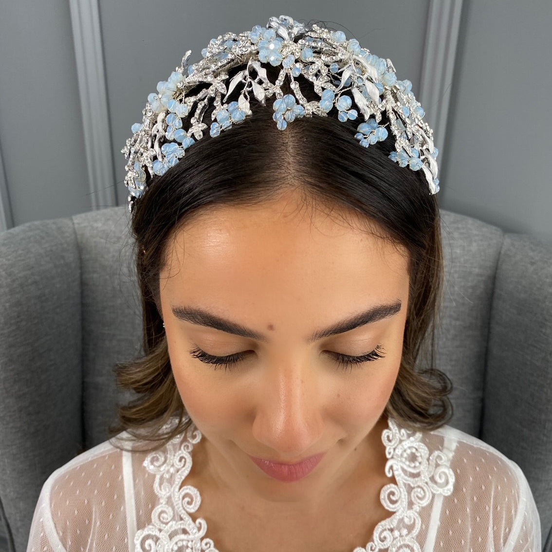 Aspen Opal Bridal Headpiece Hair Accessories - Headpieces