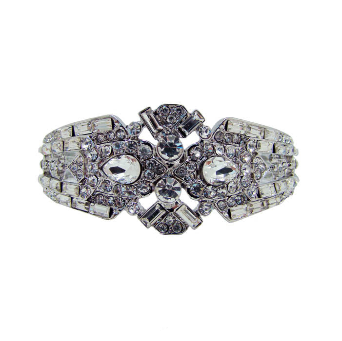 Barbarella Bridal Cuff Bracelet Wedding