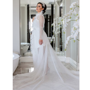 Brielle Bridal Luxury Robe Bridal Lingerie - Robe    