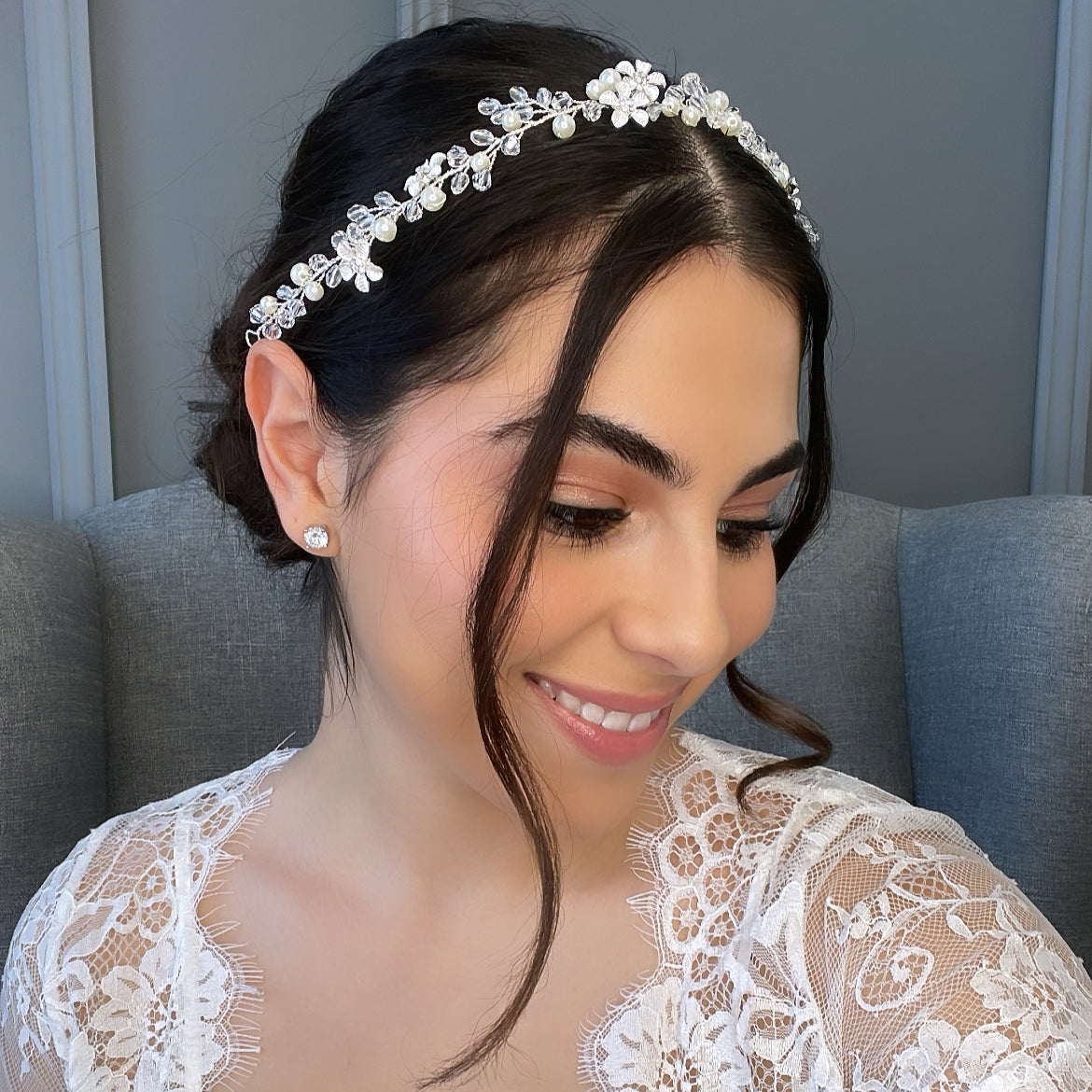 Eira Bridal Hair Vine Hair Accessories - Headpieces    