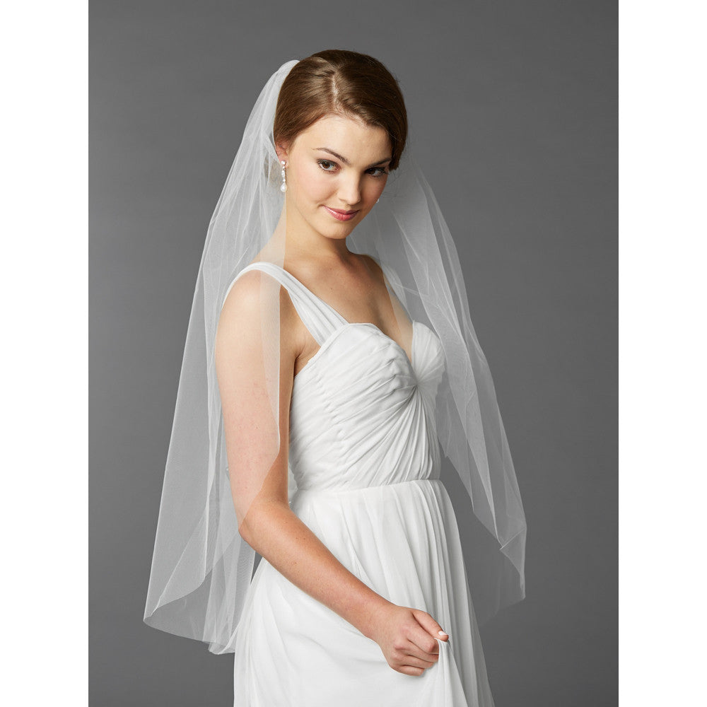 Cammi Bridal Veil - White Veils - Traditional    