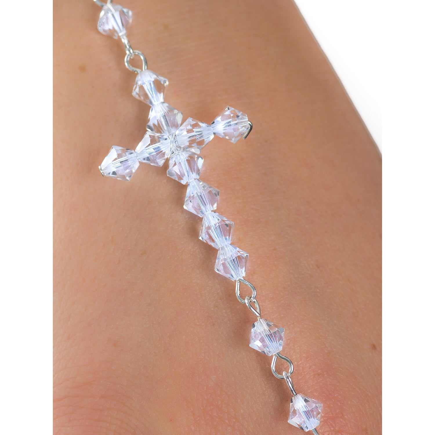 Chadia Crystal Rosary Rosary Bracelet