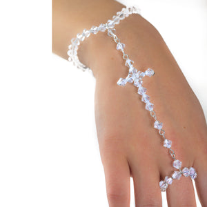 Chadia Crystal Rosary Rosary Bracelet    