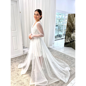 Chloe Bridal Luxury Robe Bridal Lingerie - Robe    