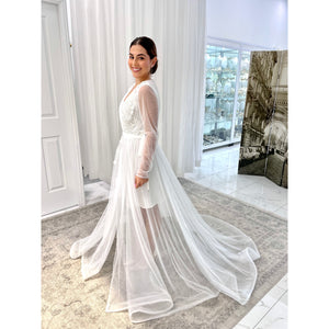 Chloe Bridal Luxury Robe Bridal Lingerie - Robe    