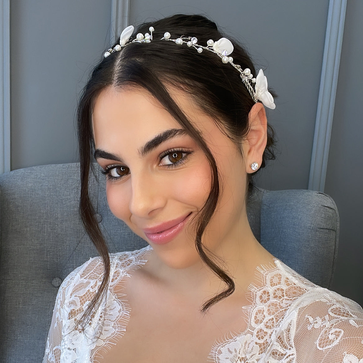 Anais Bridal Hair Vine Hair Accessories - Headpieces