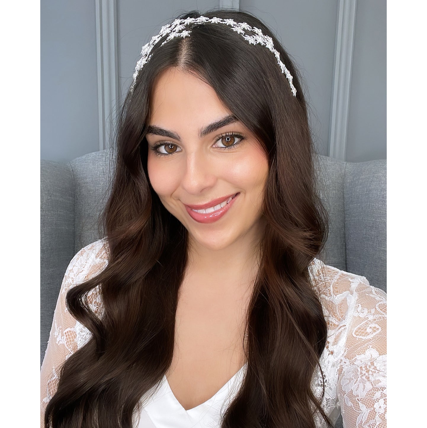 Orion Crystal Bridal Headpiece Hair Accessories - Headpieces