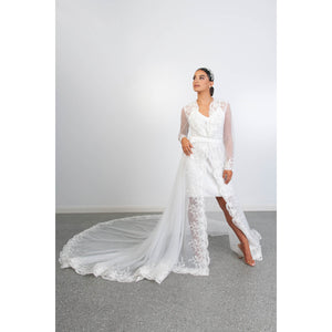 Domenique Bridal Luxury Robe Bridal Lingerie - Robe    