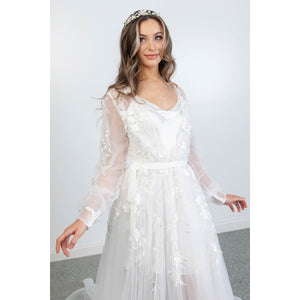 Ines Bridal Luxury Robe Bridal Lingerie - Robe    