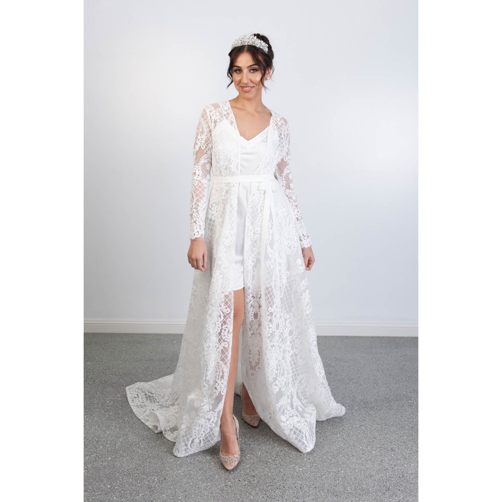 Mary Bridal Luxury Robe Bridal Lingerie - Robe