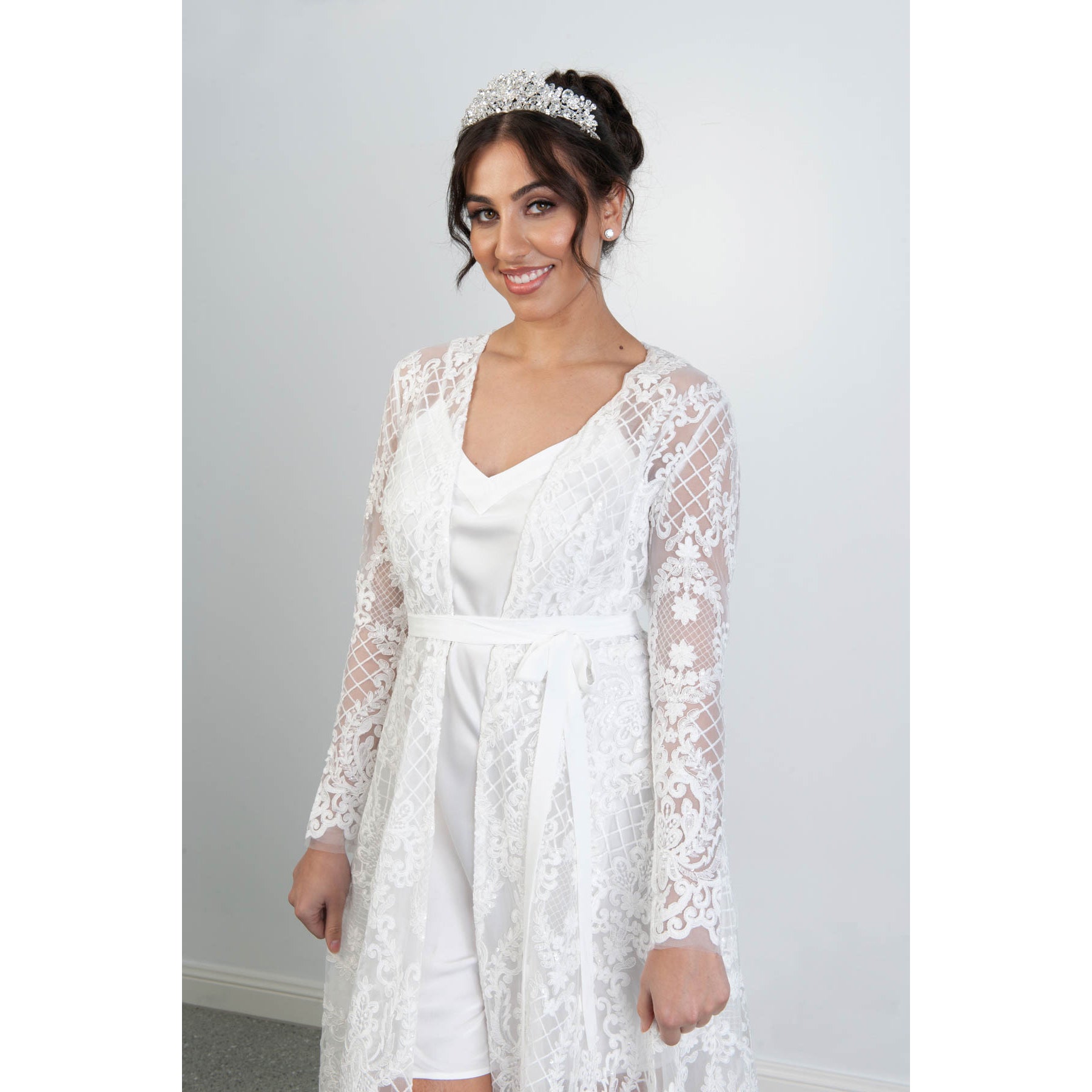 Mary Bridal Luxury Robe Bridal Lingerie - Robe