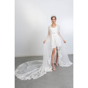 Veronique Bridal Luxury Robe Bridal Lingerie - Robe    