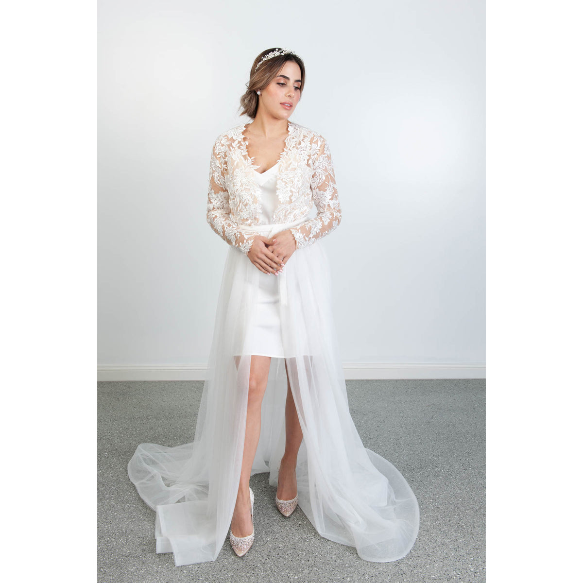 Kayla Bridal Robe Bridal Lingerie - Robe