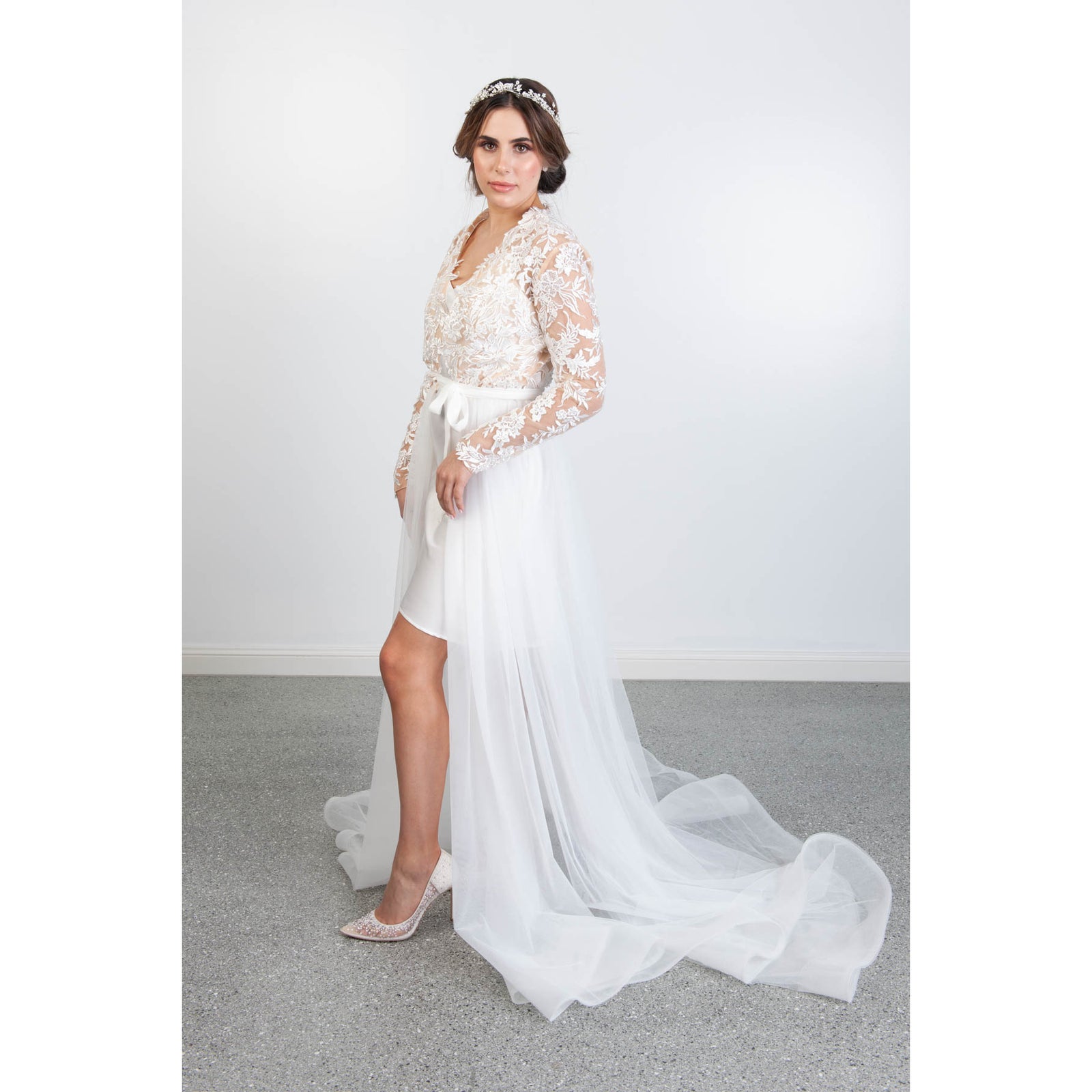 Kayla Bridal Robe Bridal Lingerie - Robe