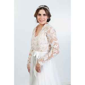 Kayla Bridal Luxury Robe Bridal Lingerie - Robe    
