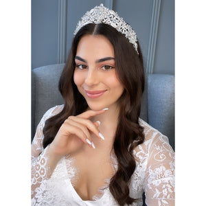 Isma Bridal Crown Hair Accessories - Tiara & Crown    