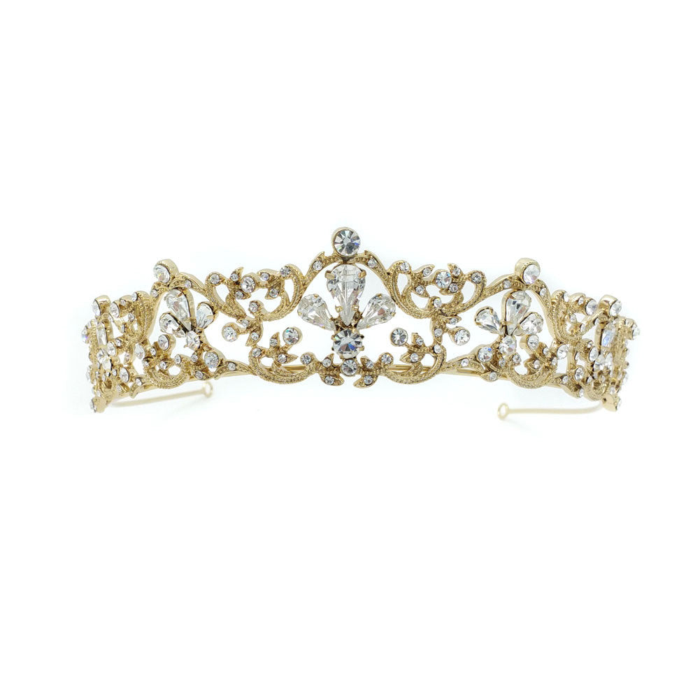Elliott Crystal Bridal Tiara Hair Accessories - Tiara & Crown