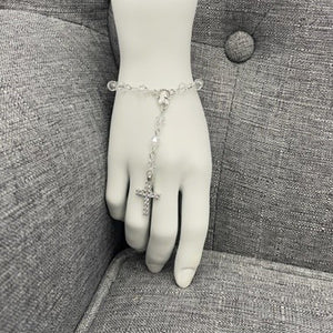 Eve Crystal Rosary Rosary Bracelet    