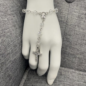 Eve Crystal Rosary Rosary Bracelet    
