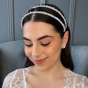 Kayla Bridal Headband Hair Accessories - Headbands,Tiara    
