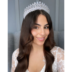 Piper Bridal Crown Hair Accessories - Tiara & Crown    