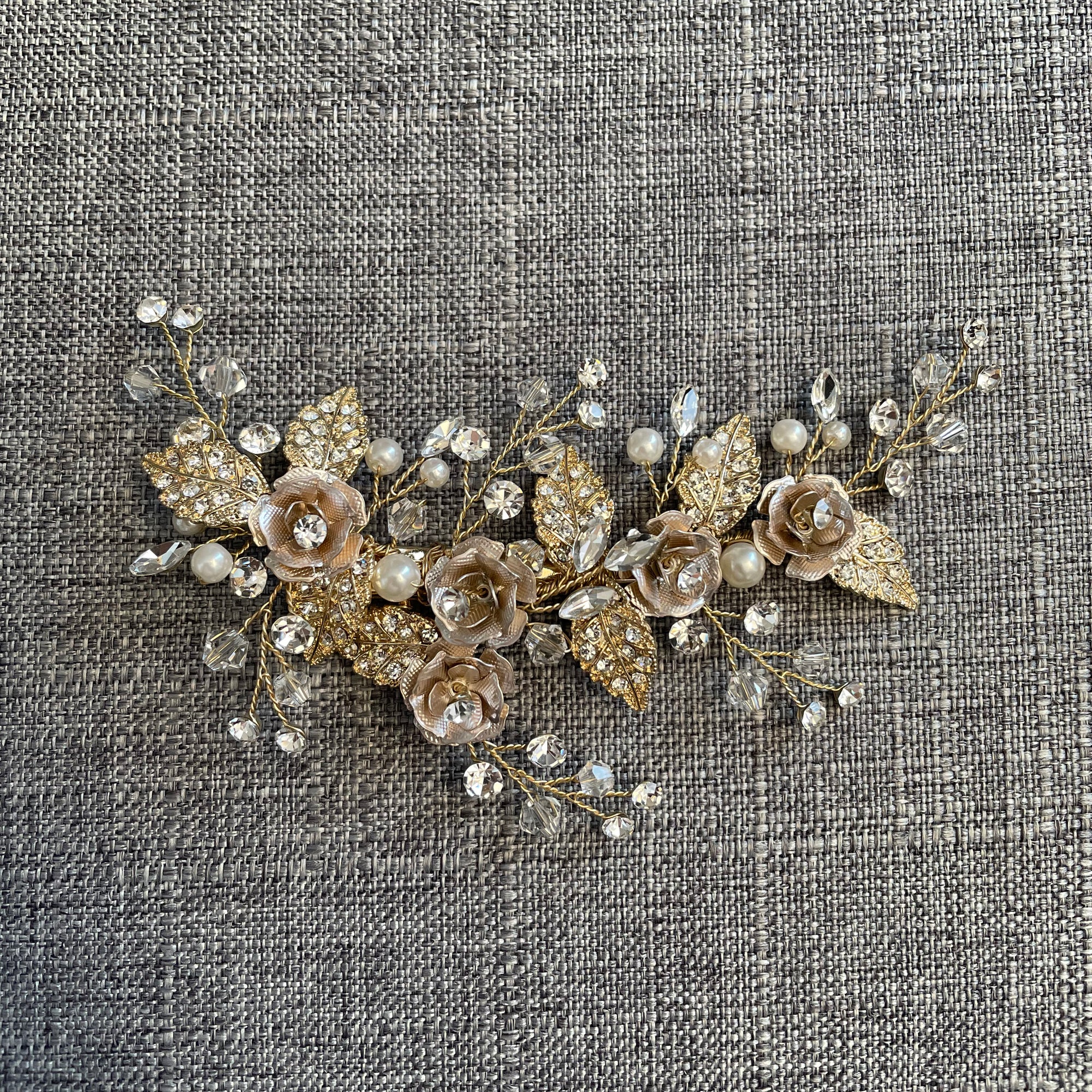 Fiorella Bridal Clip Hair Accessories - Hair Clip