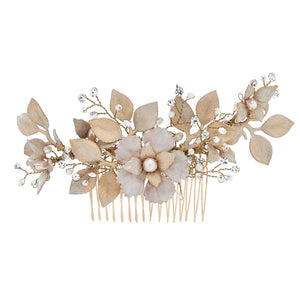 Fiorentina Bridal Comb Hair Accessories - Hair Comb  Default Title  