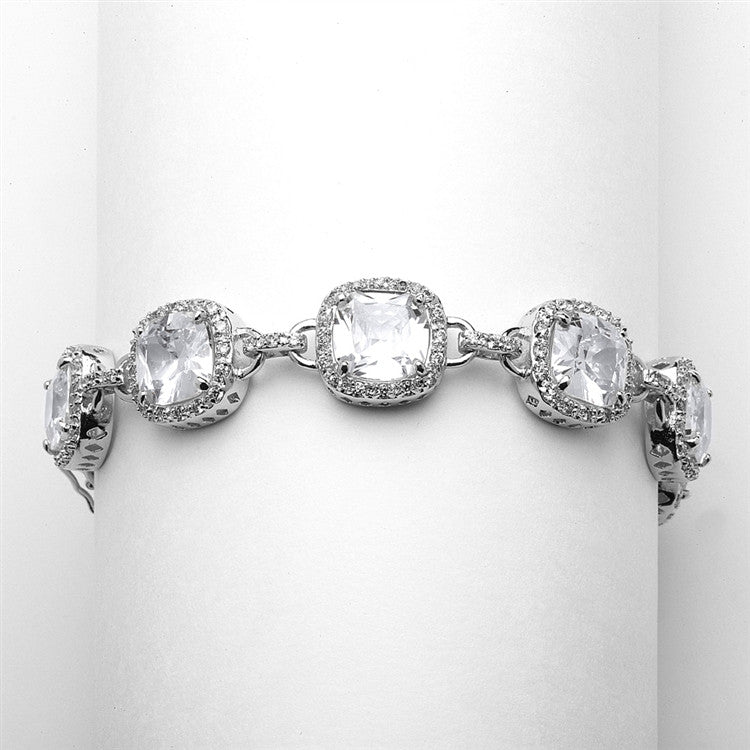 Regina Bridal Bracelet -Silver Bracelet Wedding