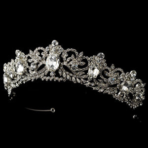 Jules Bridal Tiara Hair Accessories - Tiara & Crown    