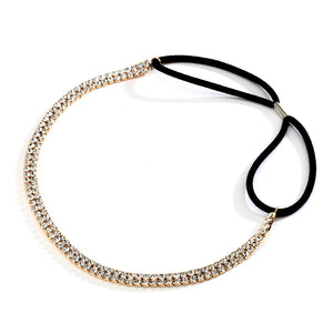 Hayley Bridal Headband (Gold) Hair Accessories - Headbands,Tiara    