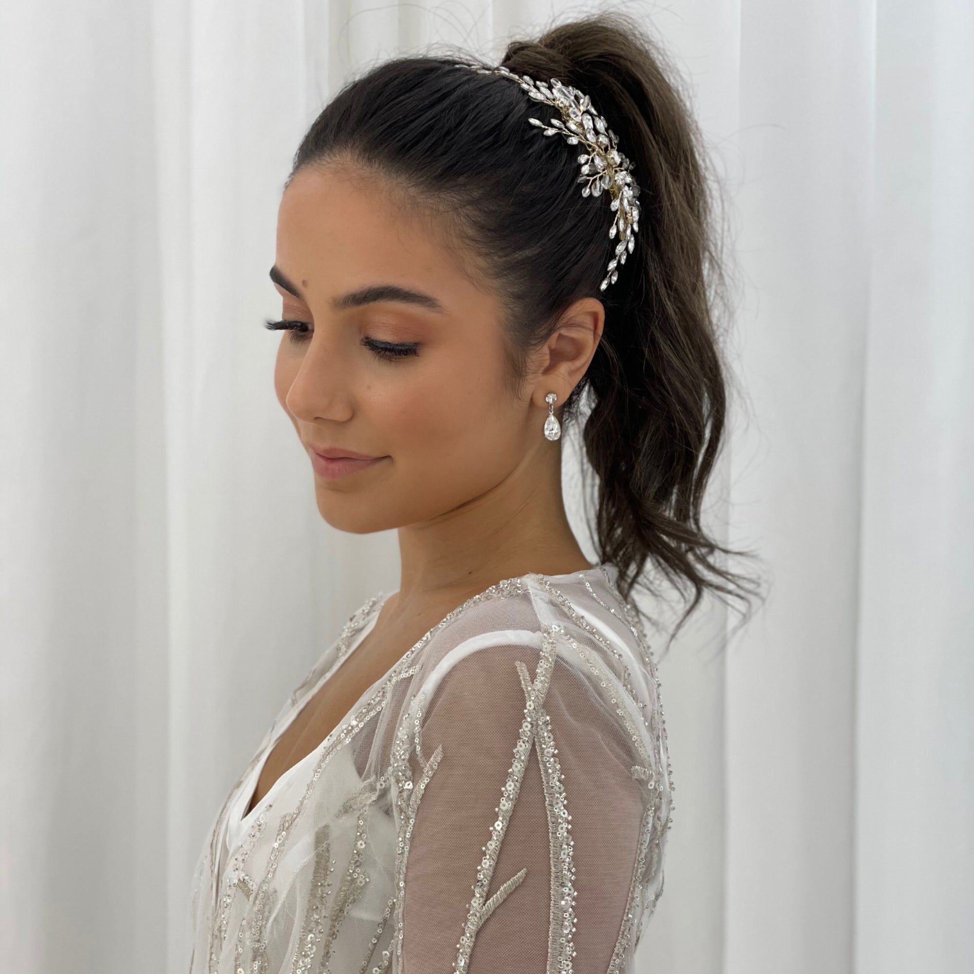 Tayah Bridal Hair Comb Hair Accessories - Hair Comb