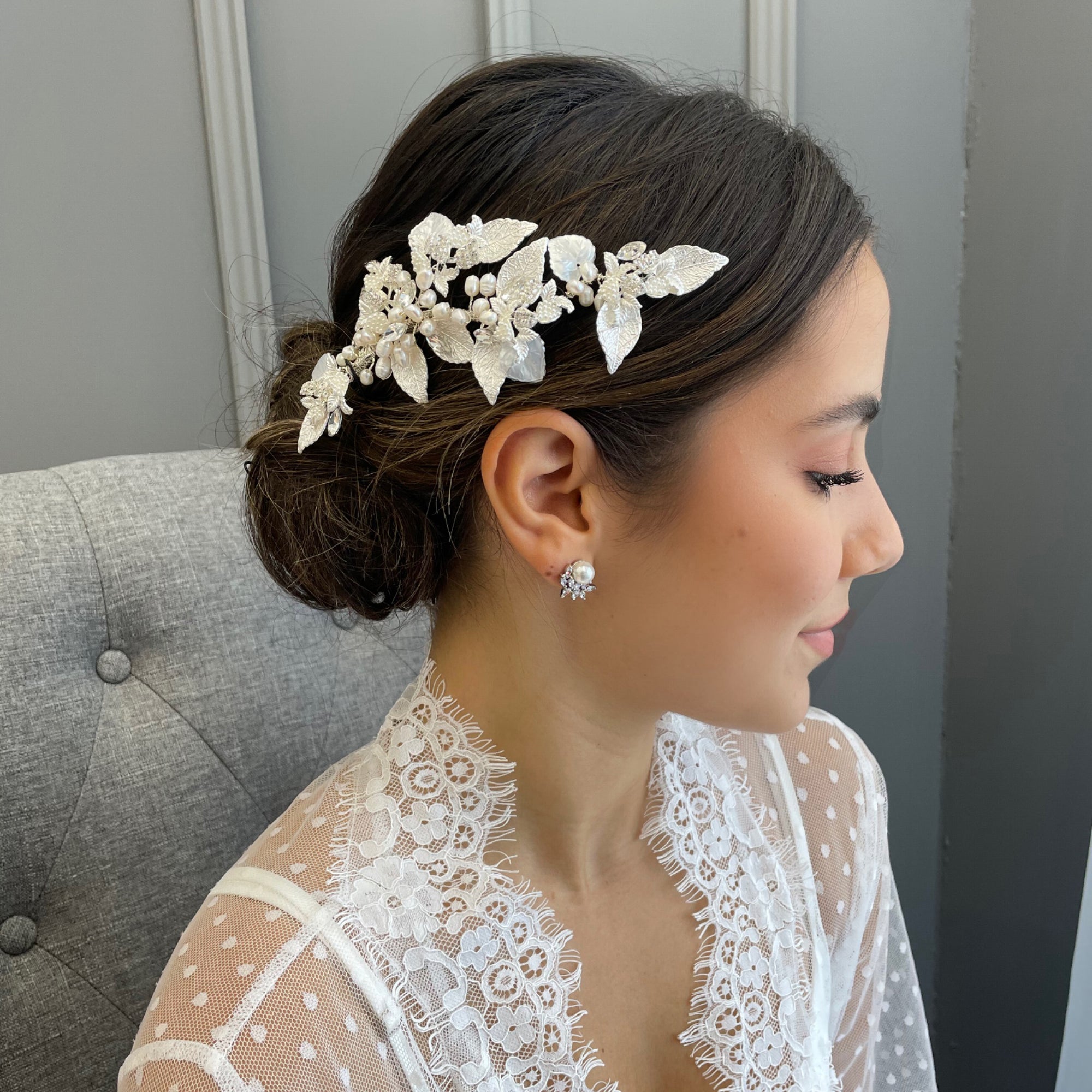 Tallie Bridal Headpiece Hair Accessories - Hair Clip