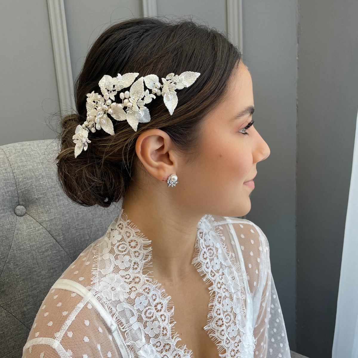 Tallie Bridal Headpiece Hair Accessories - Hair Clip